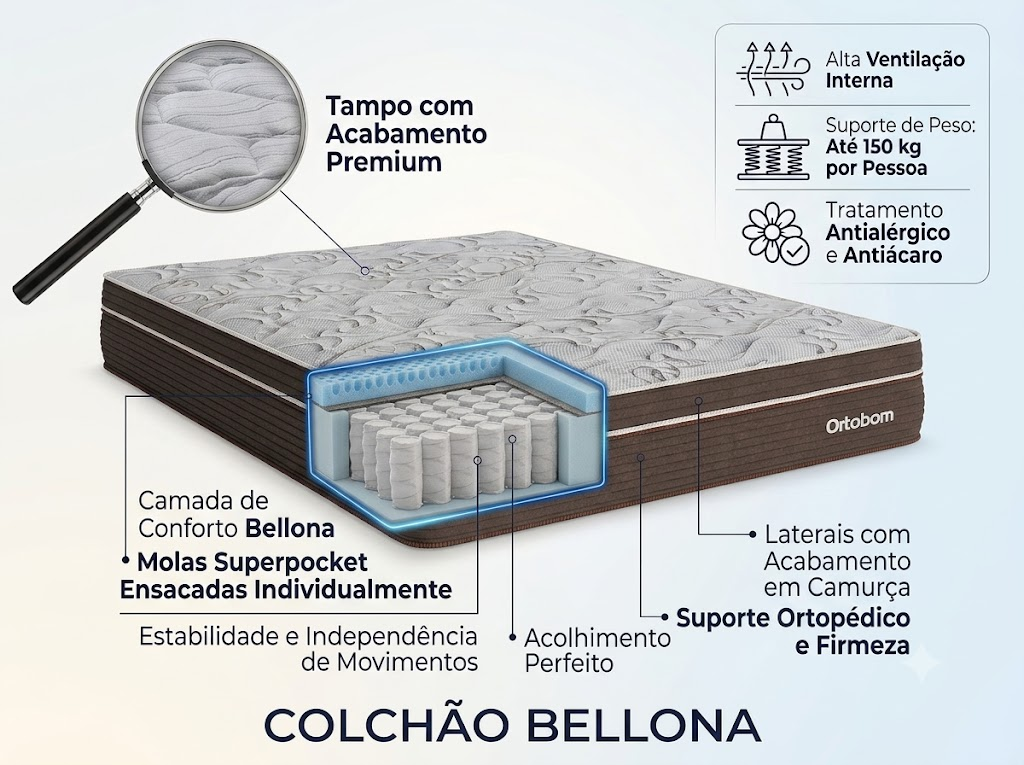 Colchão Bellona Marista